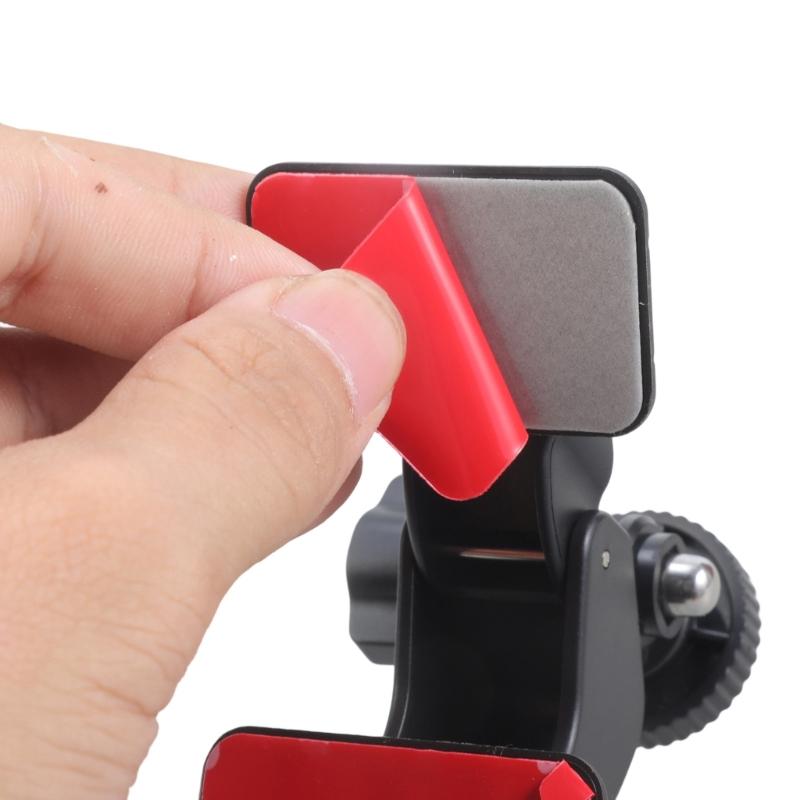 Клейкое основание автомобильного крепления Адаптер с резьбой 1/4 Регулируемое клейкое крепление на приборную панель Для установки видеорегистратора, DSLR-камеры