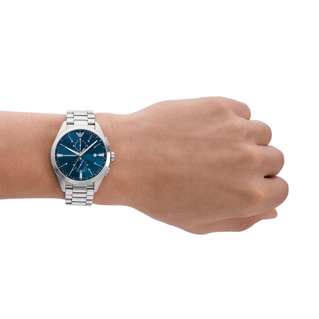 Часы AR11541 Серебряные [Emporio Armani] Мужские