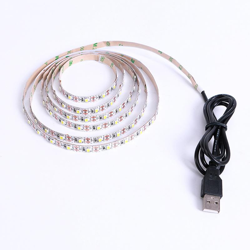 USB светодиодная лента для телевизора Безопасное и простое применение и совершенно новый блок питания Лампа-банк Светодиодная лента