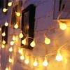 10M 6M 3M 1.5M Battery Power Ball LED String Lights Garland Lights Outdoor Lamp Wedding Garden Fairy Lights Christmas Decoration