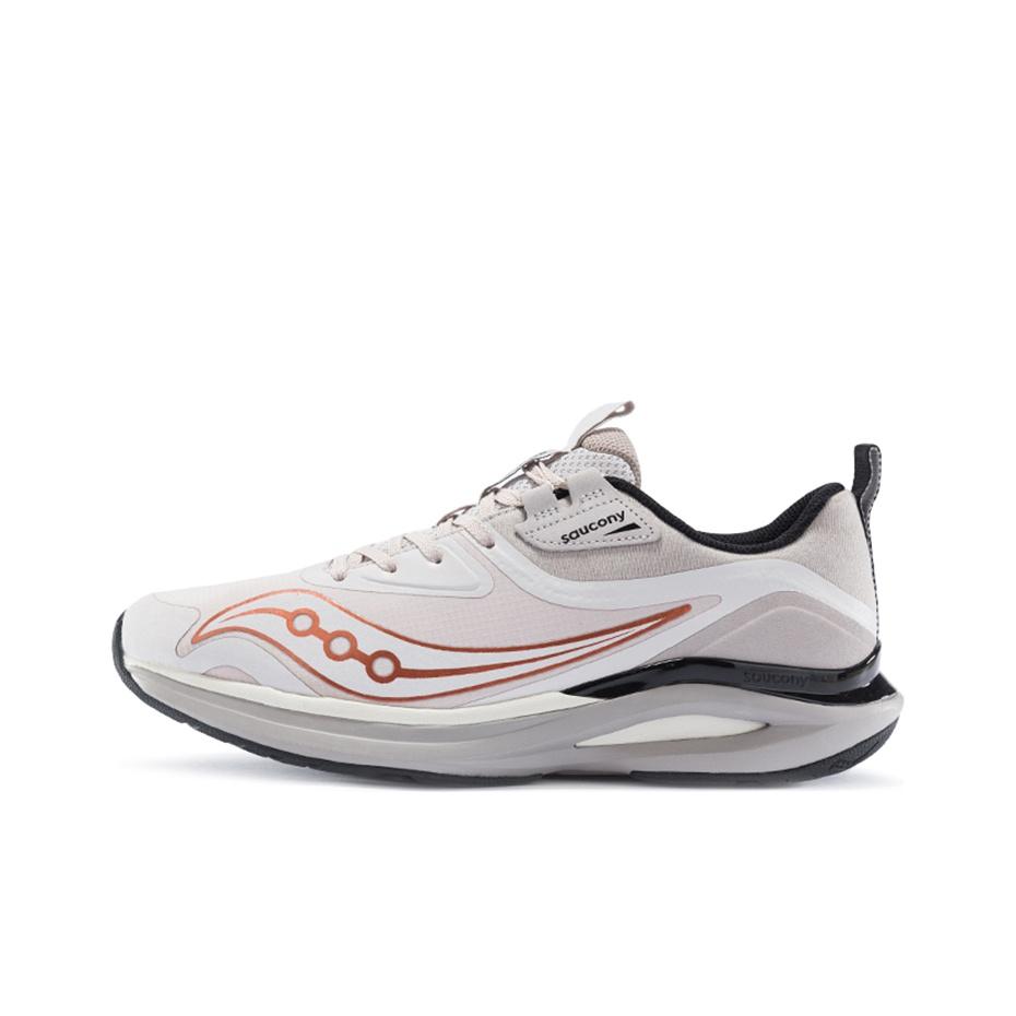SAUCONY Jaeger Junior 1.5 Прочные Амортизирующие Низкие Беговые Кроссовки Мужские Сникер Бежево-Оранжевые S28157-2
