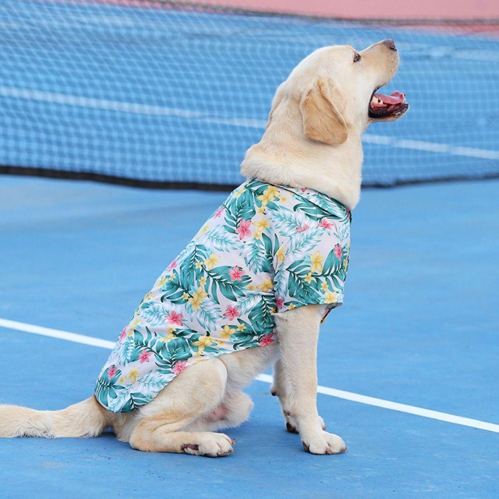 Comfortable Dog Hawaiian Shirts Hawaii Style Shirt for Dogs High Quality Pet T-shirts Dogs
