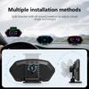 Автомобильный OBD2 GPS Head-Up Display Автоэлектроника HUD Display Автомобильный Температурный Сигнализатор Топлива Спидометр Измеритель Уклона Аксессуары Для Всех Автомобилей