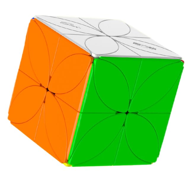 QY Clover Cube Clover Cube Stickerless 3D Puzzle Cube [With Pouch/Genuine Product] (Clover Plus)
