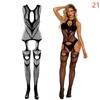 New Fashion Plus Size Women Fishnet Body Stocking Underwear Sexy Bodysuit Lingerie