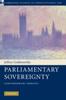 Книга Parliamentary Sovereignty : Contemporary Debates