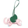 Trendy Designer Pu Leather Wings Flying Elephant Hanger Keychain Pendant Decoration For Ladies Bag Charm Accessories Ornament Gifts