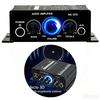 1pcs Small Size Power Amplifier System 12V Power Sound Amp Receiver Mini Stereo Amplifier  Home Use
