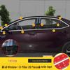 Декоративные световые полосы на окна для Toyota Corolla Levin 2014-2024