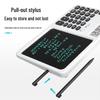 Solar 12-Digit Calculator & Electronic Memo Board with Large Screen and Dual Power