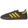 Желтые кроссовки унисекс Handball Spezial Night Cargo Tribe Green Gum EF5748