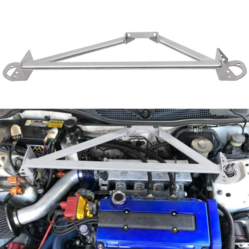 Front Upper Strut Bar Brace for 1992-1996 1997 Honda CRX Del Sol TARGA TOP 1.6 Brand-new Direct Replacement