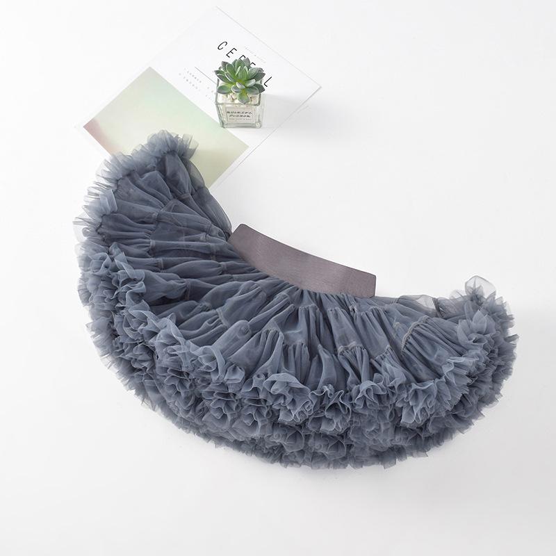 Пышная юбка-пачка для девочек темно-зеленого фруктового цвета с рисунком кролика