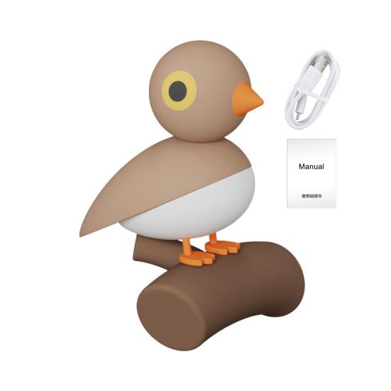 Magnetic Bird Night Light, Motion Sensor Wall Lamp with USB Charging, Stick on Cordless Closet Light for Hallway, Bedroom Decor