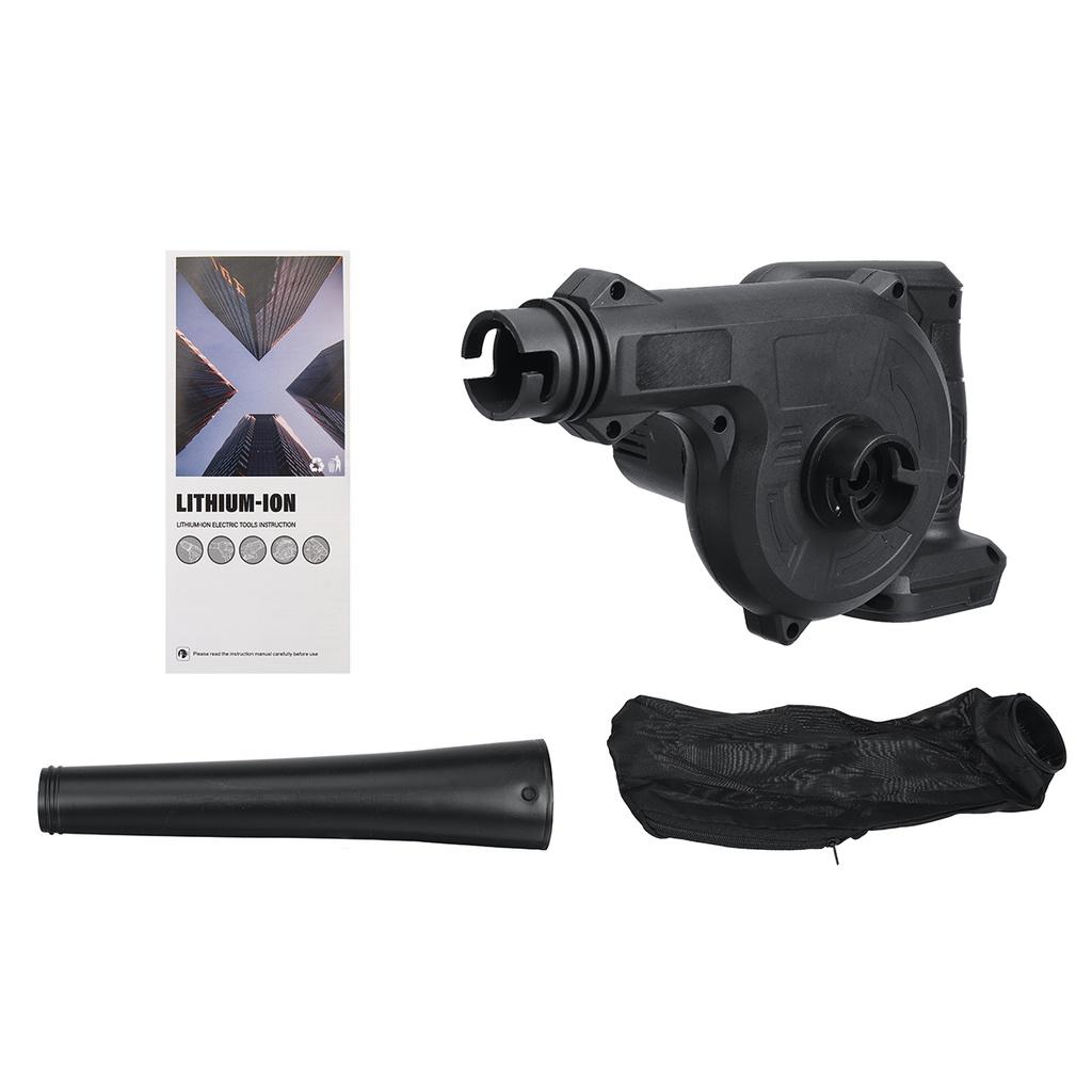 2 в 1 2800 Вт Аккумуляторная электрическая воздуходувка Пылесос Воздуходувка Выдув и всасывание Сборщик листьев и пыли для аккумулятора Makita 18 В