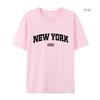 Футболка с принтом 199X New York, высокое качество, футболки 199X New York, летняя свободная одежда с коротким рукавом из хлопка, свободные уличные топы