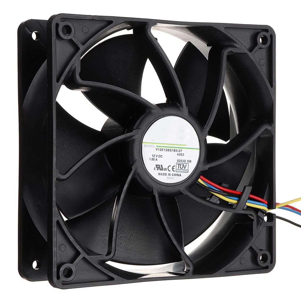 1/2 шт. 120 мм, 6500 об/мин, 12 В, 1,85 А, USB бесщеточный охлаждающий вентилятор, сменный 4-контактный разъем, контроль температуры, охлаждение ПК, процессор, корпус компьютера, вентилятор-кулер