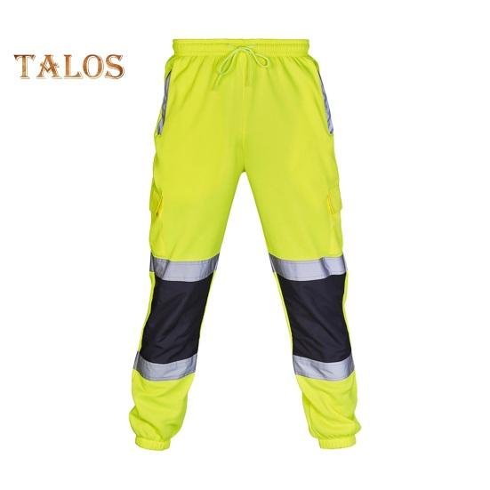 Светоотражающие защитные брюки, светоотражающие зоны на 360 градусов, высокая видимость, ночные уличные строительные рабочие, ночные смены, бег, велоспорт, брюки