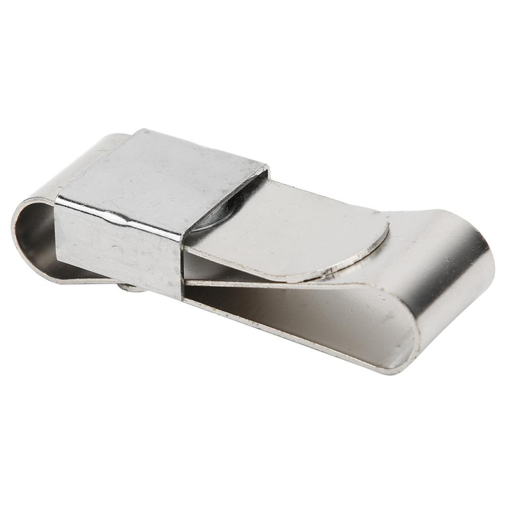 Держатель для мела для бильярдного шара из нержавеющей стали, с сильным магнитом, компактный, портативный, профессиональный снукерный зажим, аксессуар