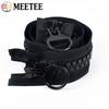 Meetee 75-150cm 20# Large Black Resin Zipper Double-slider Open-end Zip Down Jacket Coat Tent Zips Repair Sewing Accessories