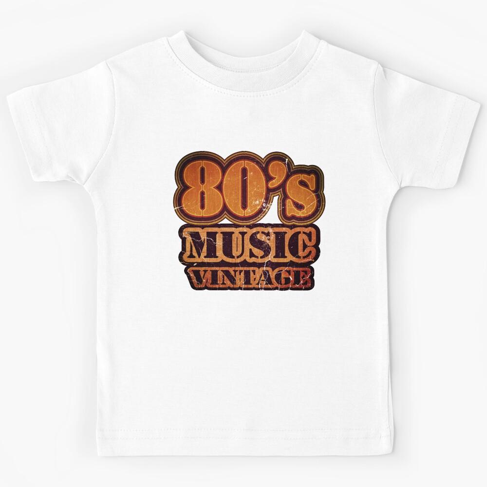 80's Music Vintage T-Shirt Kids T-Shirt