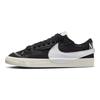 Nike Женские кроссовки Blazer Low 77 Jumbo Черный Парусный Белый Обувь для скейтборда FD9858-001