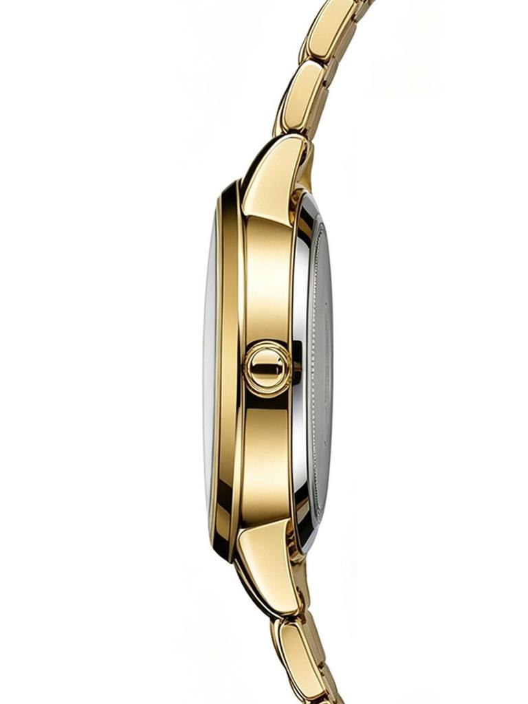 Мужские механические золотые часы Orient RA-AC0F04S30B с дополнительным золотым звеньем для свободной сборки двух разных образов