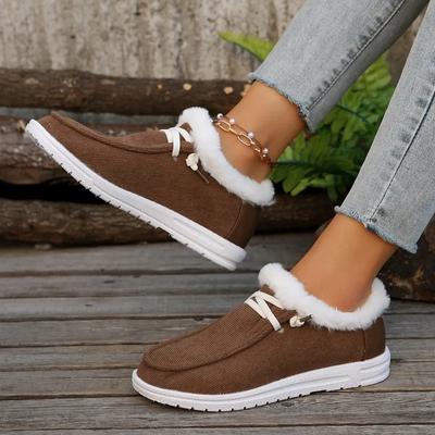 Мода 2024 года, горячая распродажа женской обуви, женские туфли на шнуровке, модные туфли на плоской подошве больших размеров, повседневные туфли на плоской подошве для женщин, новые короткие плюшевые туфли на плоской подошве, сохраняющие тепло, на низком каблуке