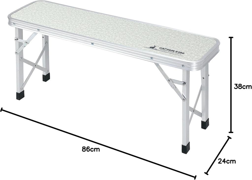 Стул для кемпинга Captain Stag Laforet Aluminum FD Bench UC-1604