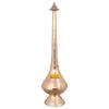 Brass Bottle for Gangajal and Perfume Gulab Pash Sprinklers Gangajal Spray Bottle for Pooja (Gold)