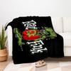 Rat Fink Classic T-Shirt - GreenBlanket Flannel Throw Blanket for Sofa, Bed, Travel, Camping, Office, Couch, Chair, And Bed Gift for Christm