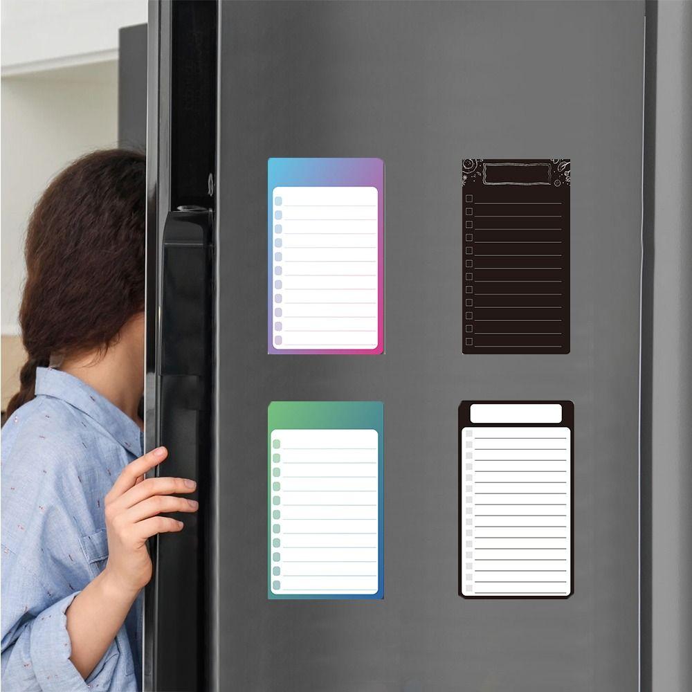 Ежедневник-планер на неделю Магнитный блокнот для холодильника Планер списка покупок Стикер-доска для сообщений Кухня