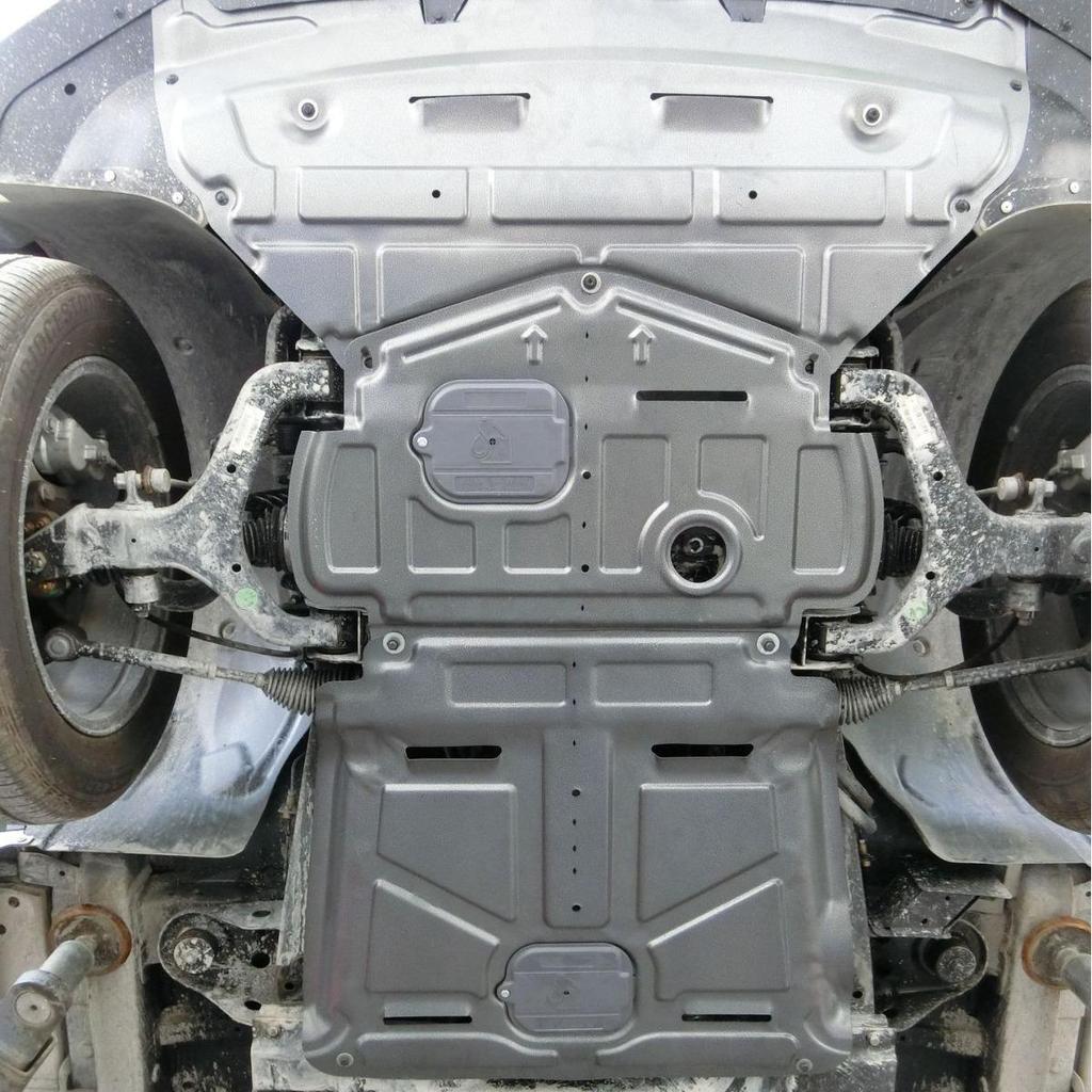 Защита двигателя нижняя Santa Fe IX45/IX25 - Tatsu Original, подходит для автомобилей Hyundai.