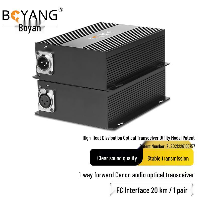 BOYANG Fiber Optic Audio & Video Transceivers