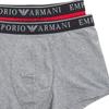 Emporio Armani Боксеры с принтом букв на эластичной талии, 2 шт., мужское нижнее белье EM000252-AF10776-M8072