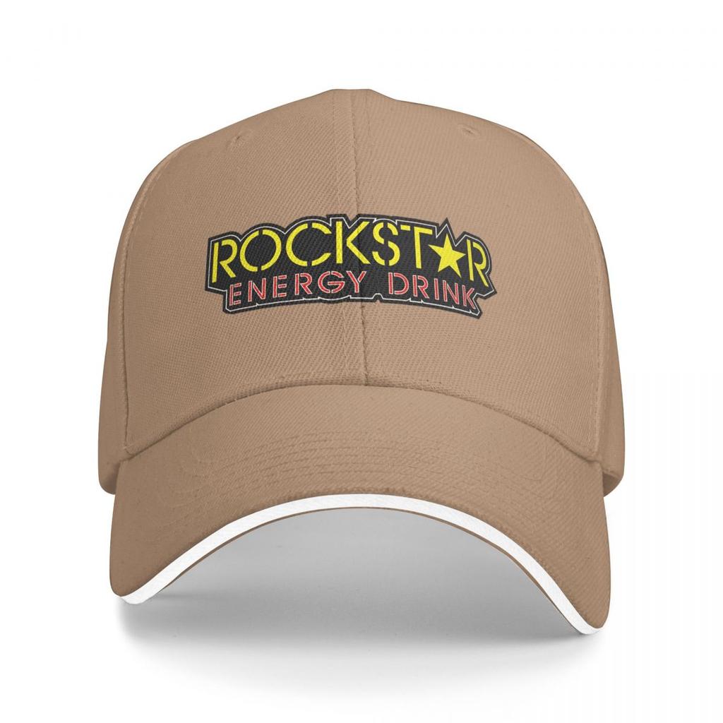 Rockstar Energy Drink Baseball Caps Snapback Baseball Hats Breathable Casual Casquette Outdoor Unisex
