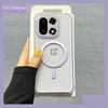 Магнитный противоударный мягкий чехол-подушка безопасности из ТПУ для Oneplus 15 1+15, беспроводная зарядка, силиконовая задняя крышка с защитой от падения для 1+ 15, бампер