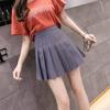 SCIONE A-line Skirt Pleated Skirt Female Summer Short Skirt High Waist Tennis Skirt Dress