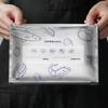 10Pcs Large Capacity Zip Lock Aluminum Foil Storage Bags Leakproof Freezer Safe Reusable Food Packaging Pouches