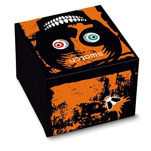 Swatch IT'S SPOOKY TIME BIG BOLD SB03B700 Black Wristwatch