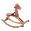 Детская деревянная лошадка с седлом и ручкой, кресло-качалка, игрушка для катания на ней для ежедневного развлечения