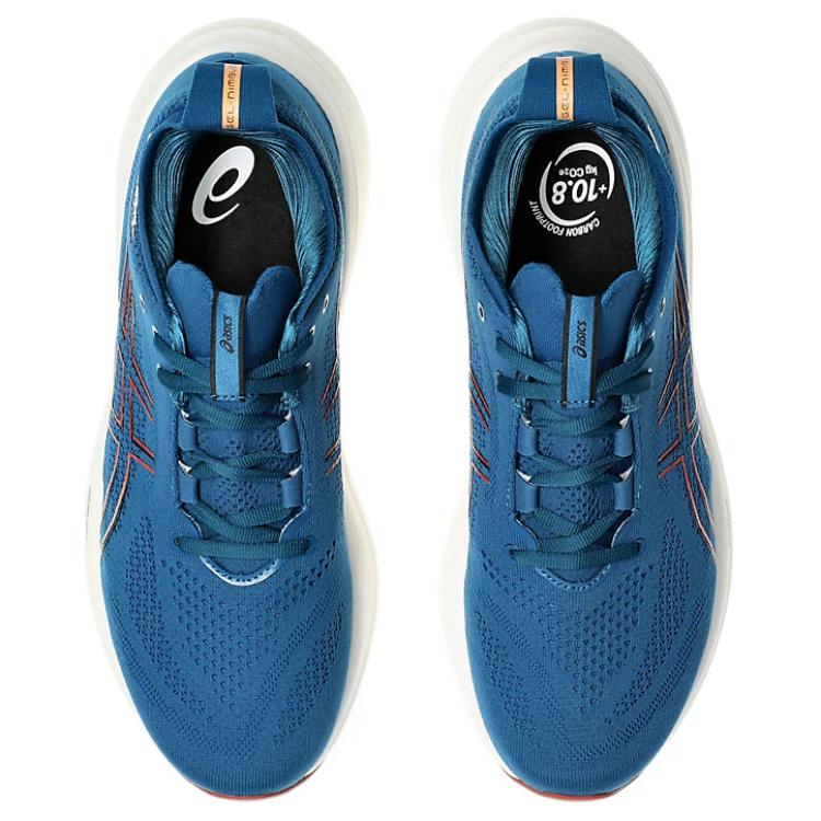 Asics Gel Nimbus 26 Rich Navy Faded Orange Men Sneakers Blue 1011B794-404