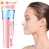 Nano Spray Facial Steamer Humidifier Mini Handheld Portable Mist Sprayer Water Instrument Hydration Humidifier Skin Care Gift