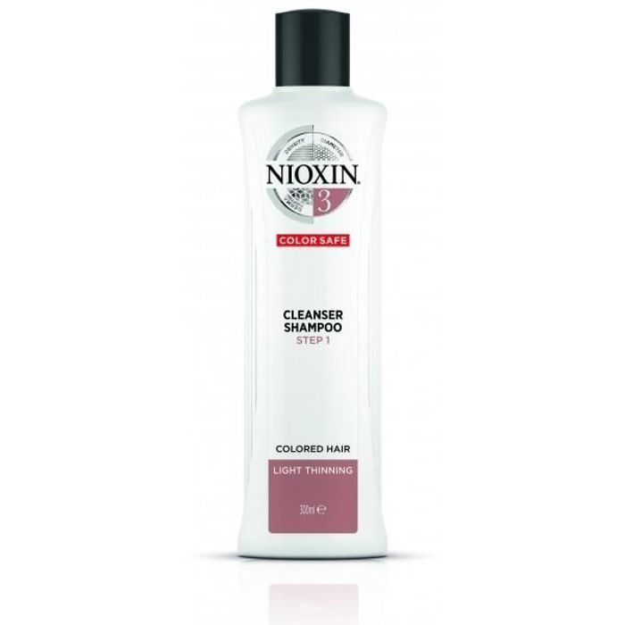 Nioxin System 3 Cleanser Shampoo Step 1 Colored Hair 300ml