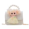 Adorable Korean Style Cartoon Doll Handbag For Girls In Cute Colors And Breathable Fabric