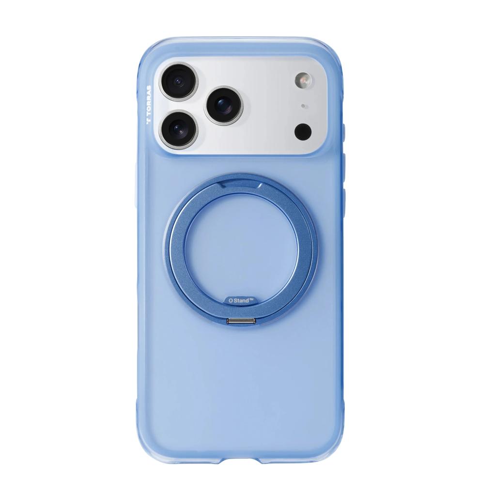 Torras - Ostand O3 Air Classic - O Air Case with MagSafe for iPhone 17 Pro / Pro Max iPhone 17 Pro / Obsidian black
