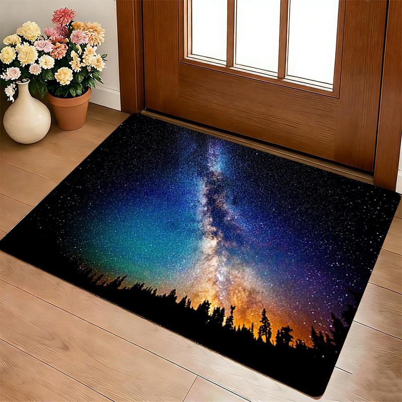 Milky Way Living Room Nonslip Area Rug Soft Carpet For Bedroom Game Playroom Sofa Office Home Decor Doormat Christmas Gift C929801