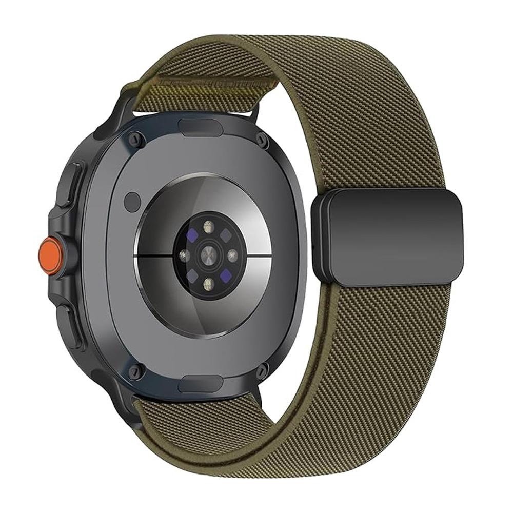 Для Samsung Galaxy Watch 8 Ремешок 40 мм 44 мм эластичный Нейлоновый correa pulseira Магнитный Браслет для Galaxy Watch 8 classic 46 мм Band