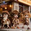 13 см Кукла BJD Модная Коллекционная Игрушка Четыре Серии Стилей Сменная Одежда Телефон Рюкзак Подвеска Бесплатный Шнурок Цвета Дофамина Mul