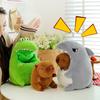 Cute Capybara Peripheral Plush Doll  Capibara Plush Doll Giant Kawaii Stuffed Animal Doll  Children Kids Birthday Gift Toys